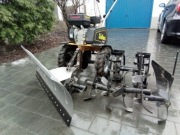 Glebogryzarka spalinowa Lider Plus MRG 196L z dodatkowym osprzętem 