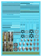 IRON WARRIORS LEGION TRANSFER SHEET HORUS HERESY FORGE WORLD WARHAMMER 40K