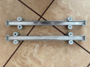 Prowadnice górnego kosza - kompletne - zmywarka BOSCH SPI 2465 - oryginalne