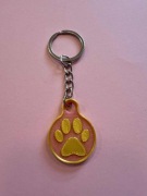 Brelok z Tagiem NFC dla psa lub kota (Różowo-Złoty)