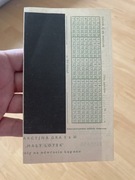 Unikat kupon PRL 70-89, Atrakcyjna Gra „Mały Lotek”