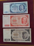 Polska, zestaw PRL, 1948r, 3szt.