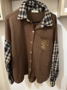 Brązowa koszula 42 xl