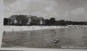 Sopot. Plaża-Grand Hotel-1950r