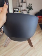 Doniczka tworzywo sztuczne czarny Lamela 29 cm x 29 x 23 cm