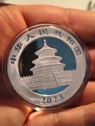 Chińska Panda 2023 - 30 gram Srebro .999 - 10 Yuan