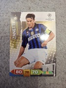 Karta Panini Adrenalyn XL champion league 2011/2012 Javier Zanetti