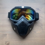 Gogle narciarskie z maską