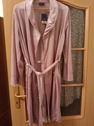 Elegancki szlafrok damski różowy r. 38/40