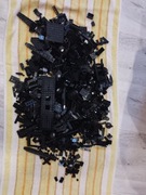 Lego mix czarne 1.13kg zestaw oryginalne tylko.