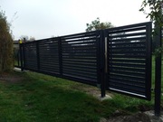 Brama Przesuwna Żaluzia