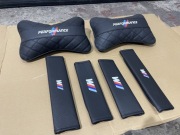 Nakładki Na Pasy Zagłówki BMW M Pakiet M Performance Seria 1 3 5 7 e46 e60