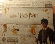 Box Harry'ego Pottera i teczka slutherin 
