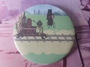  Przypinka z gry dylematy wagonika 