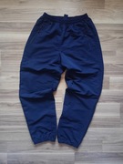 Baggy vintage niebieski spodnie materiałowe