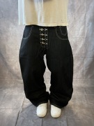 Spodnie szerokie baggy vintage denim sk8 y2k