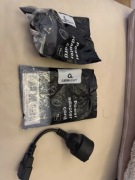 Kabel zasilający IEC 320 C14 - SCHUKO Gembird UPS x2