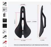 Siodełko rowerowe TOSSEK ULTRALIGHT MTB ROAD GRAVEL