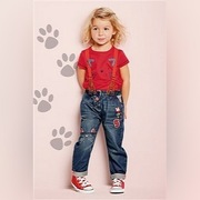 Bluzeczka NEXT kol. z kotem 3D rozm. 110cm