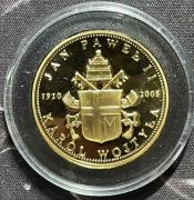 MEDAL - MONETA - NUMIZMAT - KOLEKCJONERSKI - JAN PAWEŁ II 