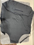 Elastyczny pokrowiec na walizkę z pasem bagażowym i adresówką