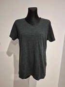 Grafitowa koszulka męska Pull&Bear