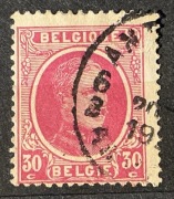 Belgia (Belgique, Belgie), króla Belgów Alberta I , 30 centymów