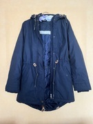 Ciepły Płaszcz granatowy Gina 38 M