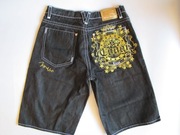 Szorty Coogi Vintage Y2k Baggy Retro Hiphop Spodenki Jorty Haft 38