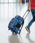 Plecak na kółkach chowana rączka attitude bagaż podręczny