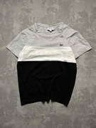 T-Shirt Lacoste Szary Czarny vintage y2k style old money usa casual