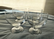 Zestaw 4 pucharków do deserów lodów