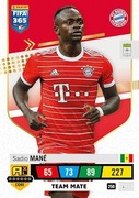 Sadio Mane 250 Team Mate Karta PANINI FIFA 365 2023