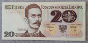 Banknot 20 zł z 1982 r. Romuald Traugutt seria A 4974074