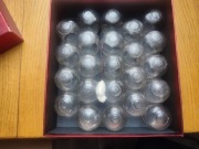 Bańki lecznicze PRL zestaw - 23szt.