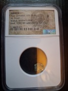 JUDAEA Alex,Jannaeus,103-76 BC AE Prutah Bibical "Widow's Mite NGC ANCIENTS