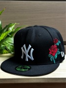 Czapka z Daszkiem New Era baseball retro NY 59FIFTY Cap czarna
