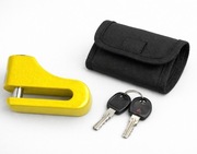 Zamek na tarczę hamulcową do motocykla