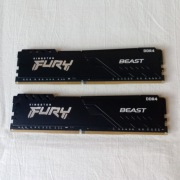 RAM DDR4 Kingston Fury Beast 32GB 2x16GB 3200MHz CL16 Gwar. KF432C16BBK2/32