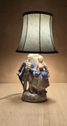 Lampka nocna porcelanowa NRD vintage
