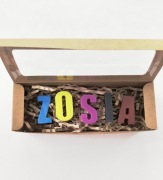 Personalizowane Kredki Świecowe z Wosku Pszczelego ZOSIA Eko Prezent 