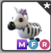 Zebra Mega Neon Ride Fly Adopt me !