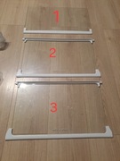 Półki do lodówki Mastercook szer 49 cm