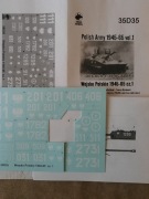 TORO MODEL 35D35 KALKOMANIA WOJSKO POLSKIE VOL 1 BEZ ISU-122
