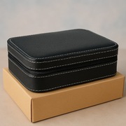 Szkatułka, kuferek, pudełko na biżuterię z ekoskóry 