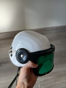 HEŁM POLICJANTA policja biały dla dzieci 