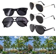 Okulary stenopeiczne Pinhole | Trening wzroku | Przeciw zmęczeniu