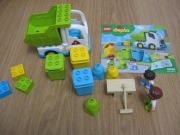 Lego, duplo- Śmiecziarka i recykling nr 10945- stan wzorowy 