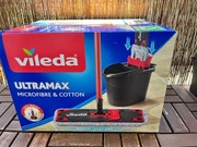 Vileda Ultramax – NOWY zestaw do mycia podłóg z mopem i wiadrem 