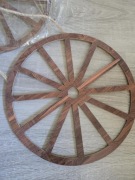 Dwa ozdobne koła sklejka 3mm wyprzedaż 